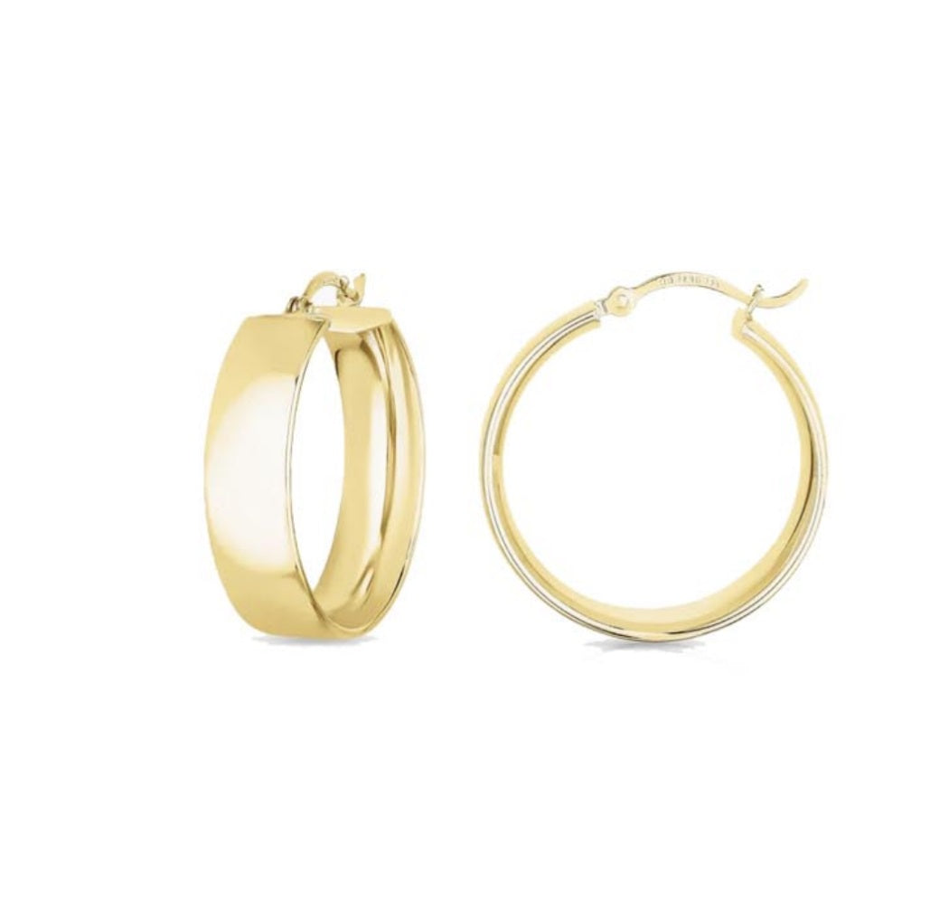 Orecchini Donna Liu Jo Cerchi  Acciaio Dorato  LJ2379